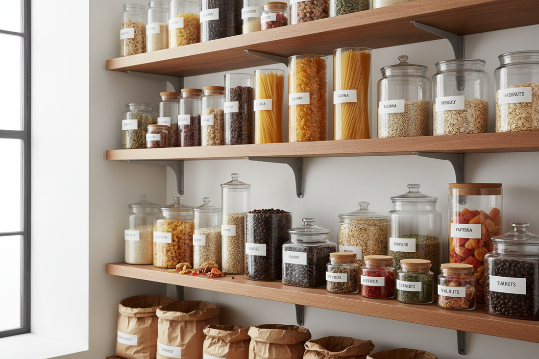 Bulk to Beautiful: Organizing Supplies with Tanks, Canisters, and Jars