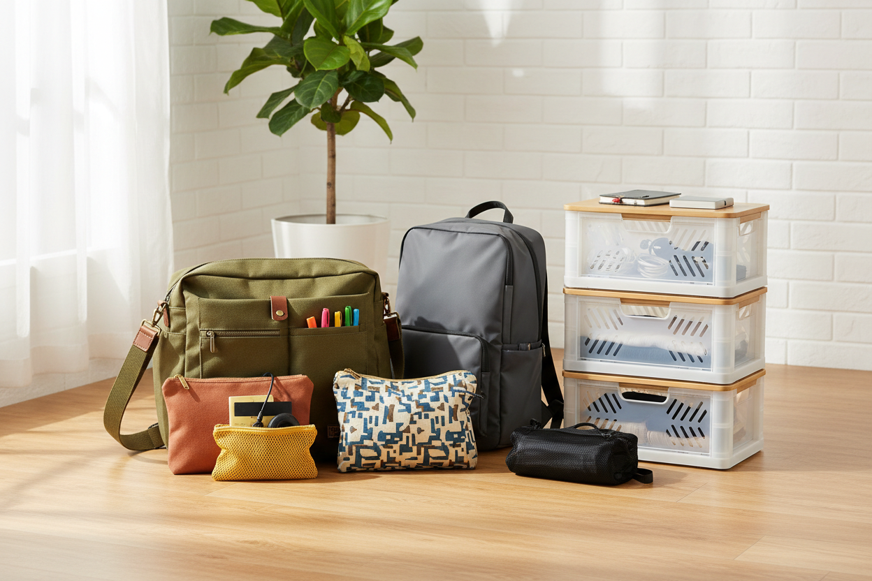 Flexible Storage on the Move: Organizing Life with Bags, Pouches, and Crates