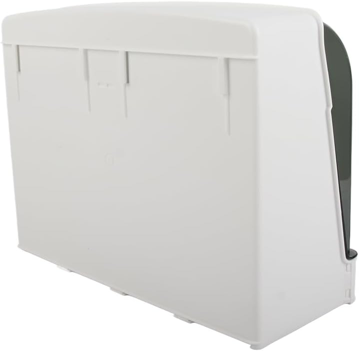 Pilipane Cosmetics Storage Box Large Capacity Wall Mounted Makeup Organizer Skin Care Product Rack for Bathroom Plastic White 31.5 x 31 x 23.5cm