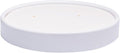 100 Count Paper Lids for Belinlen 5oz/6oz/8oz/12oz/16oz Paper Ice Cream Cups, Hot/Cold Soup Cups‘s Lids