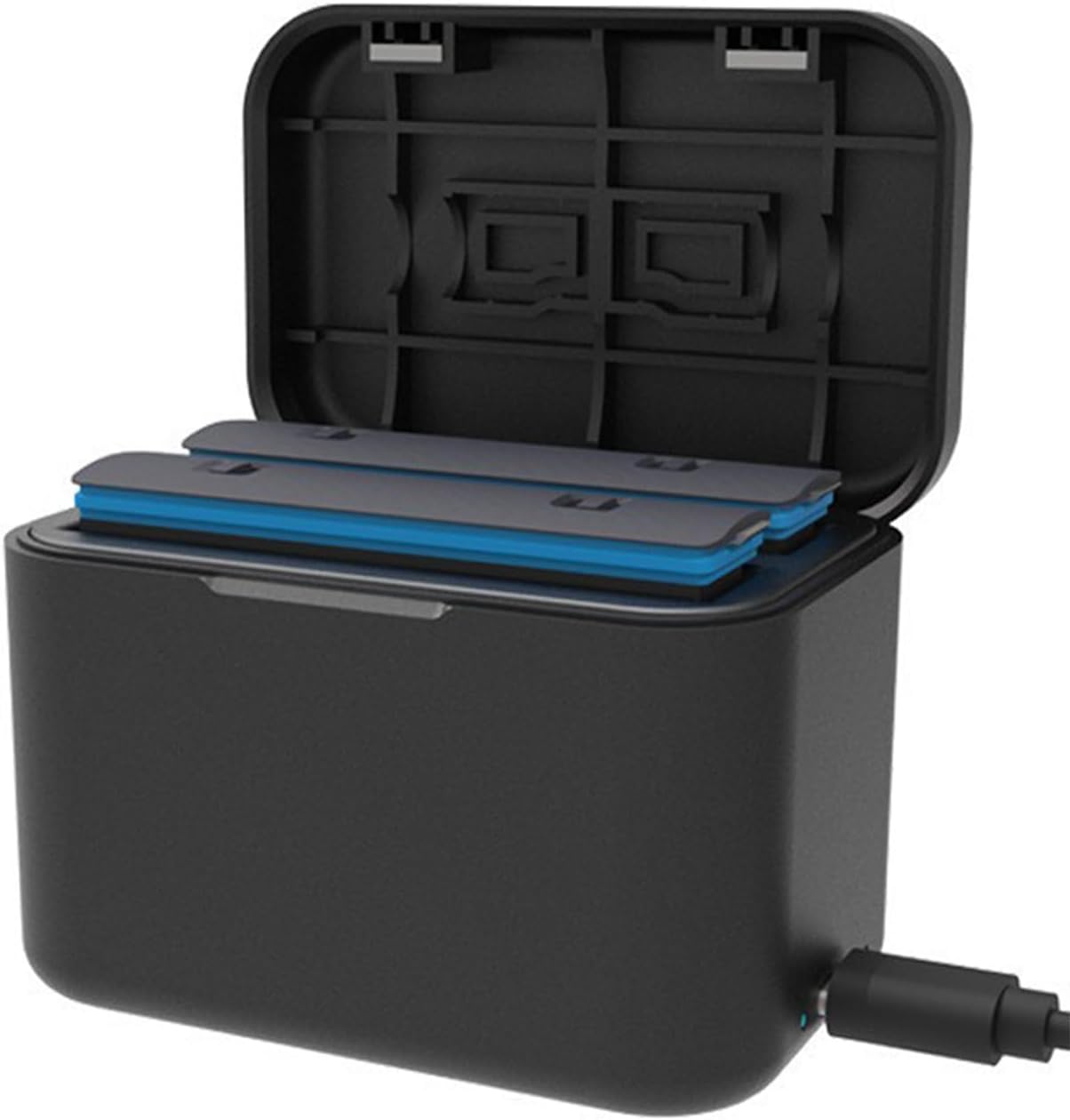 Battery Case Organizers Charger for Camera Storage Box Perfect for Traveling Home Offices Use