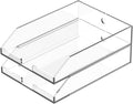(2pcs Pack) Stackable Clear Acrylic Paper Trays, Desk File Organizer, A4 Paper Holder, Letter Tray