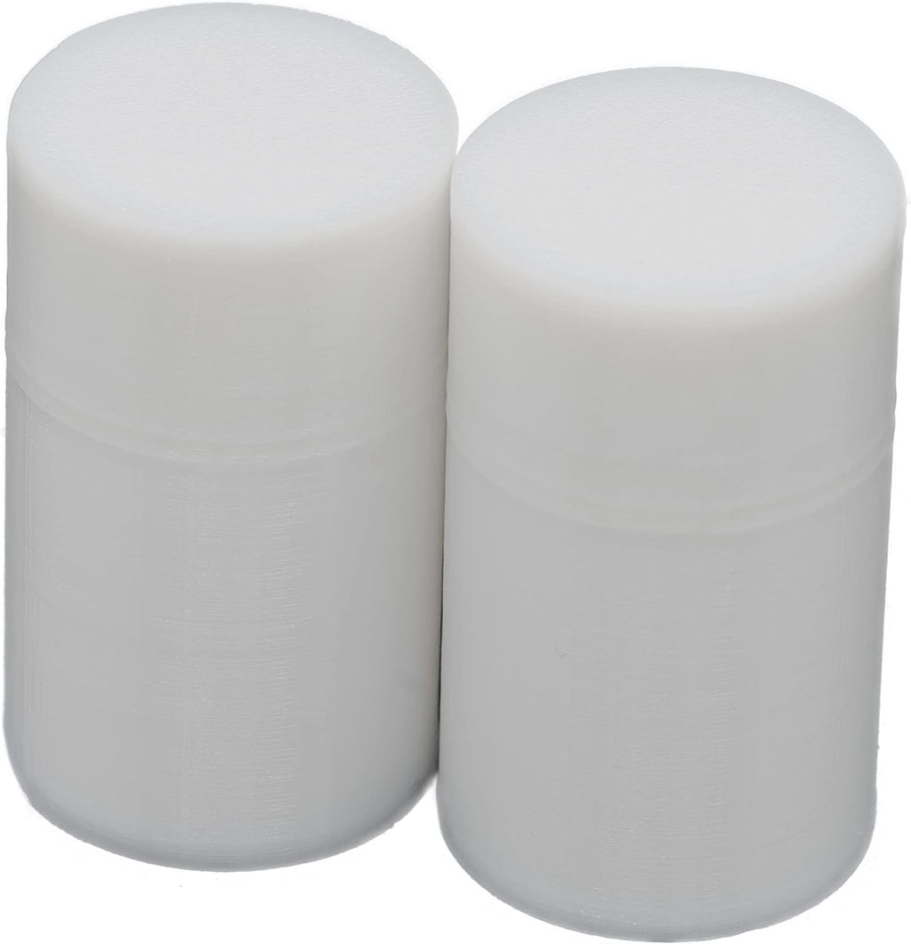 Slimline 18350 Battery Case, Soft Durable Material - Pack of 2 (Holds 1 Battery)