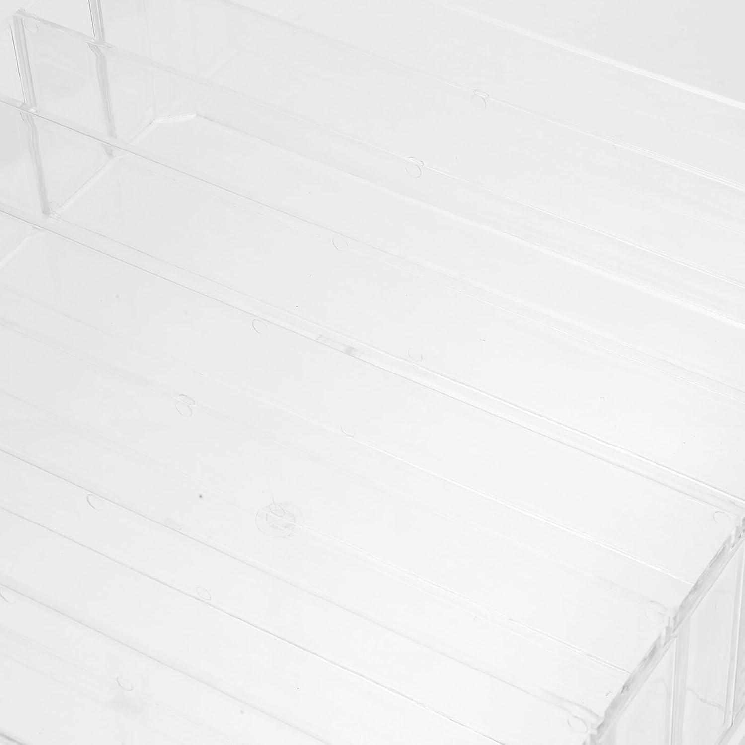 Makeup Palettes Holder Transparent Desktop Organizer with Design for Eyeshadow Blusher Lipstick Storage Practical Makeup Stand for Vanity Countertop and Cosmetic Case