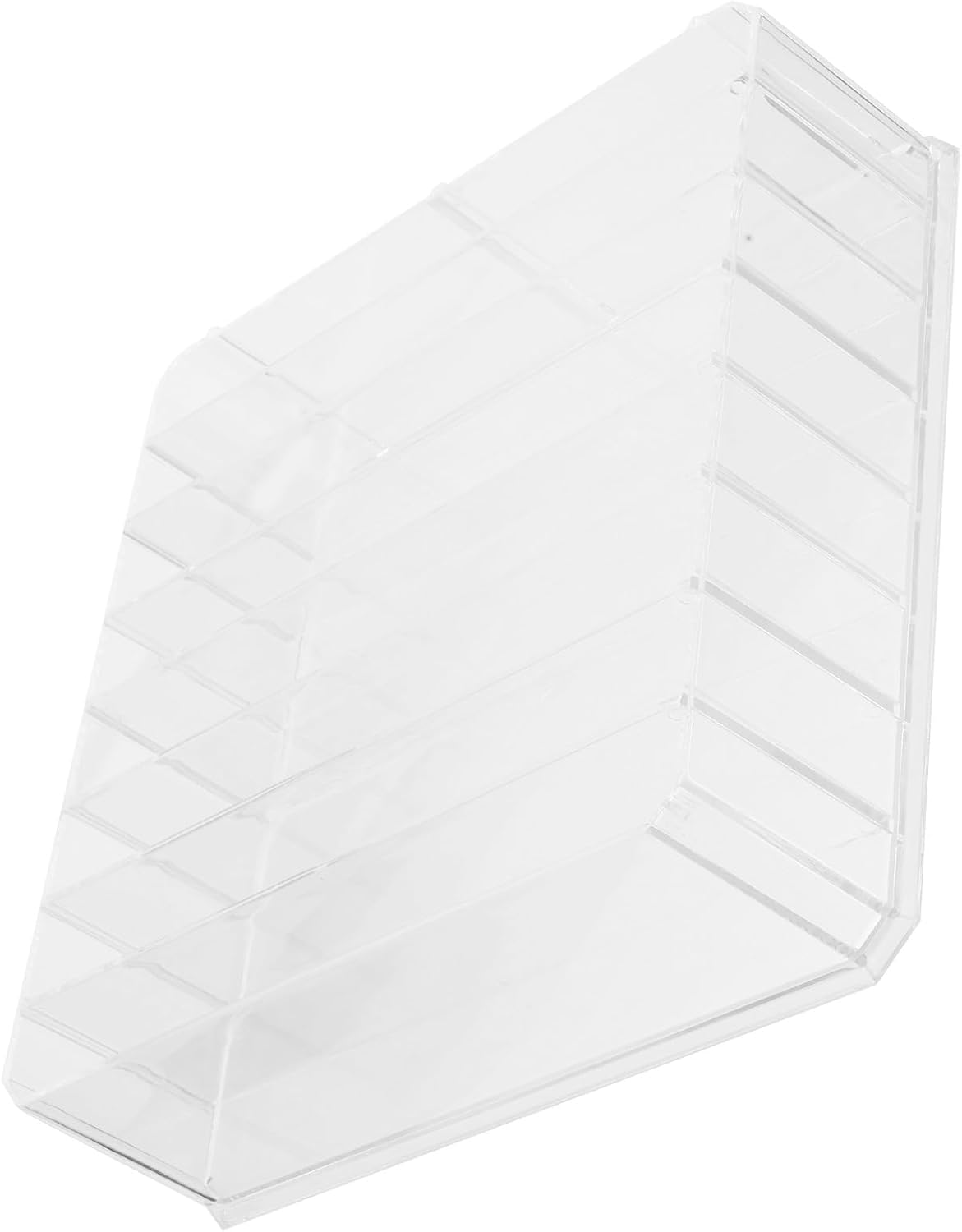 BESPORTBLE Cosmetics Palettes Storage Box with Compartments Makeup Organizer Stand for Eyeshadow Palettes Blush Lipstick Holder and Stylish Makeup Case for Vanity Counter