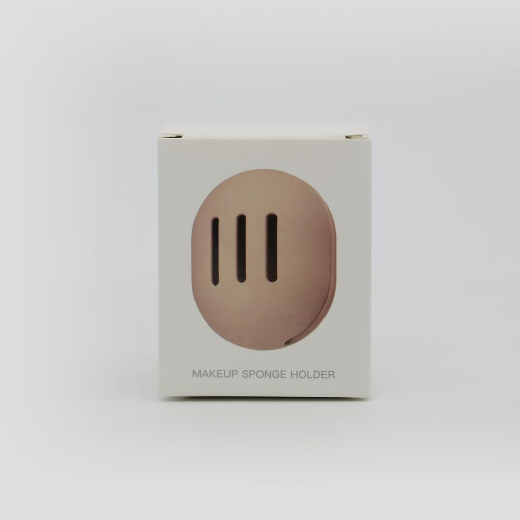 FERYES 2 PCS Makeup Sponge Holder – Shatterproof Eco-Friendly Silicone Beauty Make Up Blender Case for Travel - Black