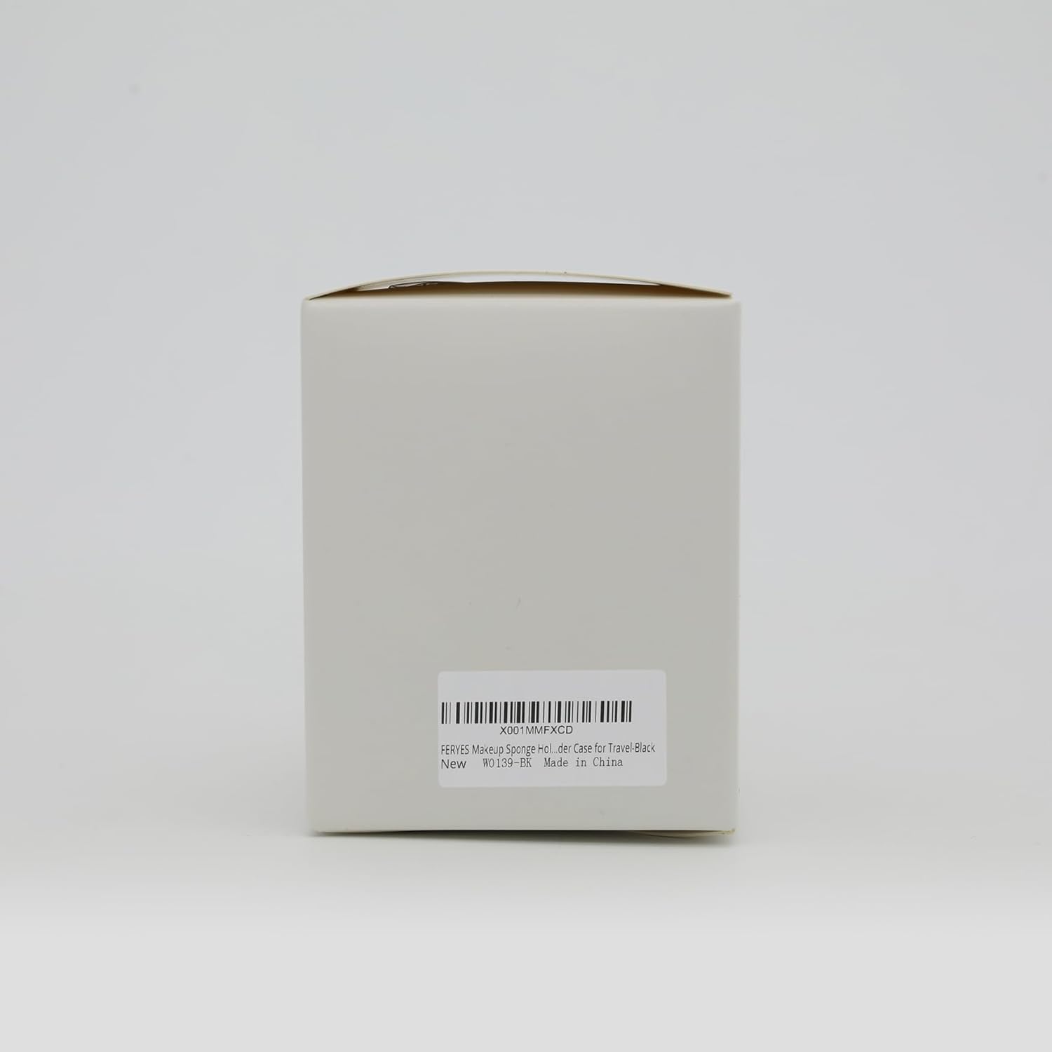 FERYES 2 PCS Makeup Sponge Holder – Shatterproof Eco-Friendly Silicone Beauty Make Up Blender Case for Travel - Black