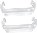 240323002 Refrigerator Door Bin, Clear Double Unit Compatible with Fri-gi-daire/Electrolux/Kenmore, Bottom 2 Shelves 15.8in, Replaces PS429725 AP2115742, Fits Refrigerator-Side Only
