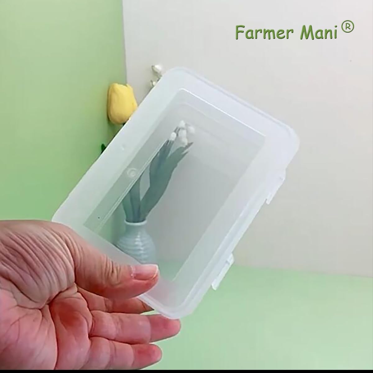 Clear Plastic Storage Containers Box with Lid (5.04x3.5x1.69 inch, 2 Pack), Rectangle Plastic Clear Storage Containers Box for Beads, Coins, Safety Pins and Other Craft Jewelry Watch Findings