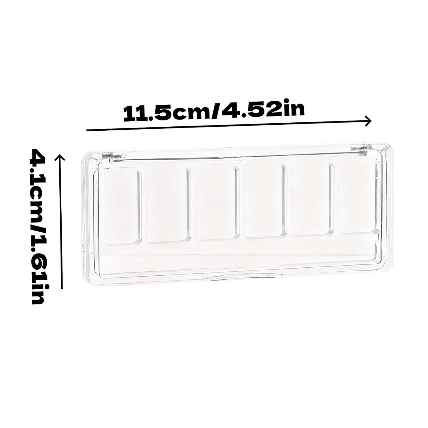 Empty Lipstick Palette Practical Cosmetic Organizer Empty Cosmetic Container Depotting Makeup Containers for Professional Makeup Storage and Display Solutions