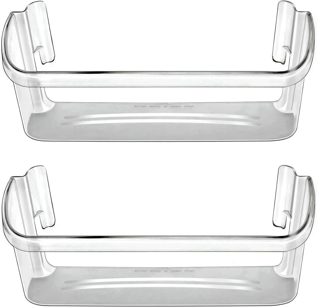 2 pk Refrigerator Door Shelf Bin Compatible with Frigidaire FRS26KF6EWB FRS26KF6EWC FRS26KF6EWE FRS26KF6EWF FRS26KF6EWG FRS26KF6EWH FRS26KF6EWJ FRS26KF6EWK FRS26LF8CB0 FRS26LF8CB1 FRS26LF8CB2