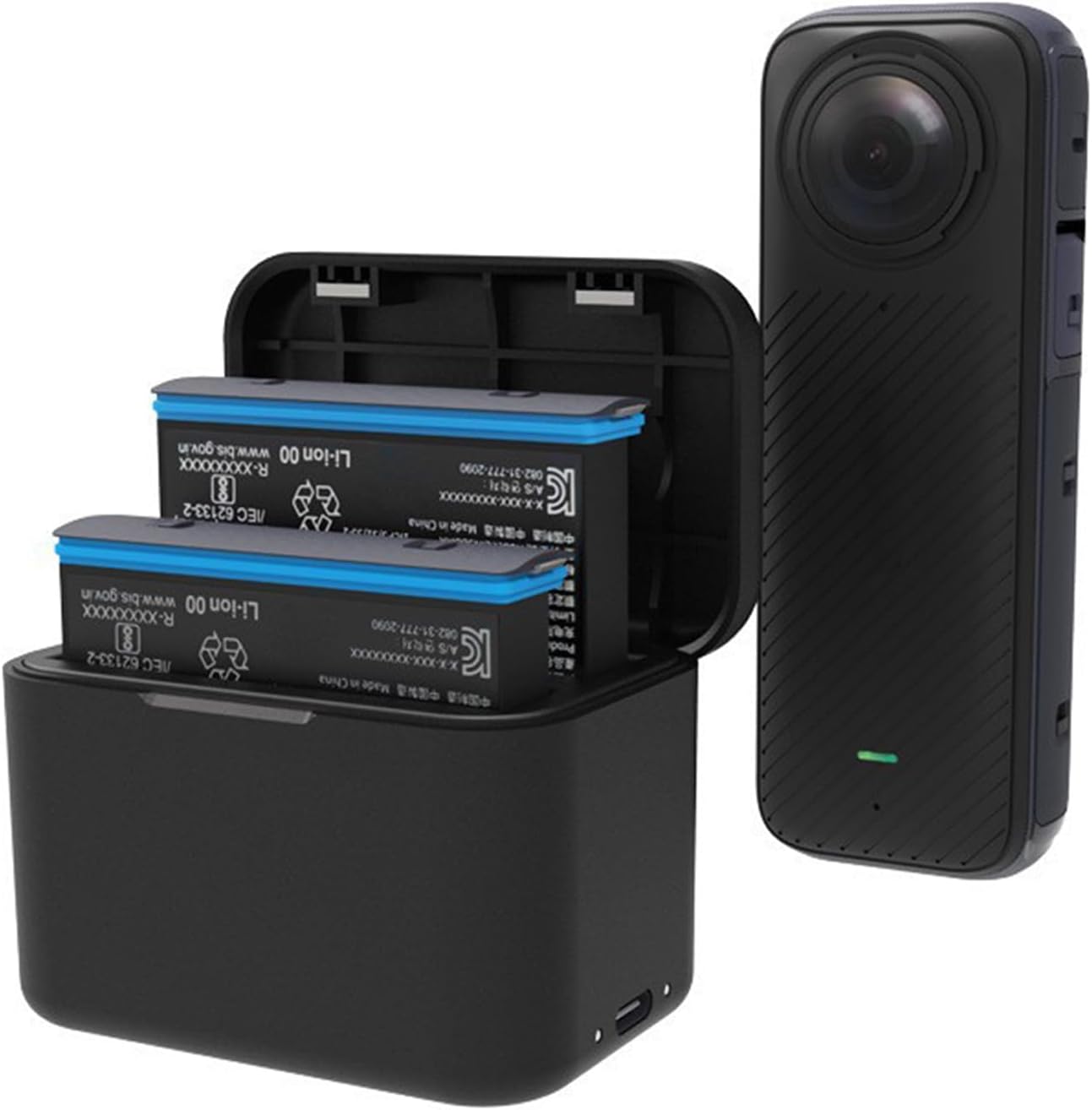 Battery Case Organizers Charger for Camera Storage Box Perfect for Traveling Home Offices Use