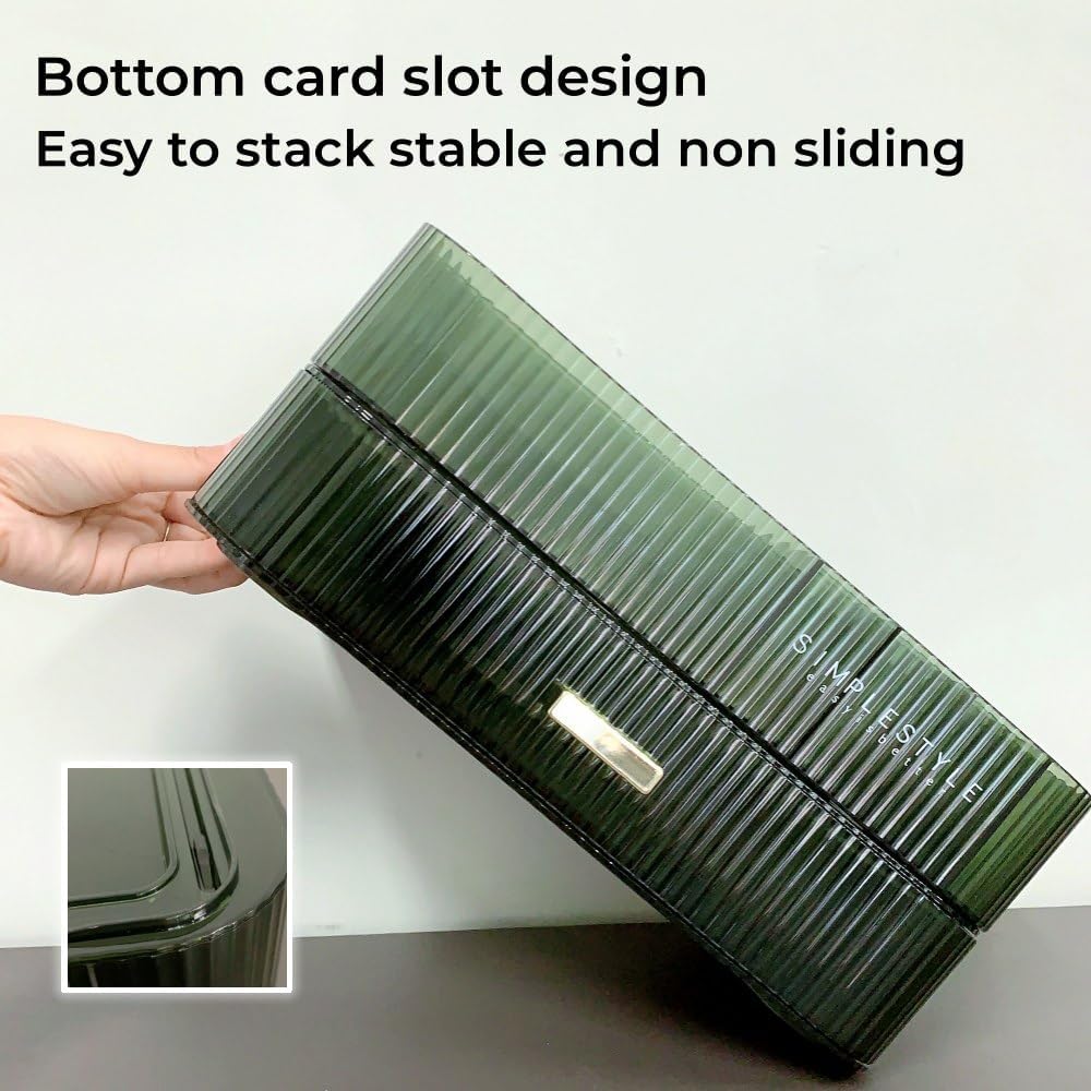 Makeup Organizer with Drawers Stackable Skincare Cosmetic Makeup organization for vanit Bathroom Desk Countertop