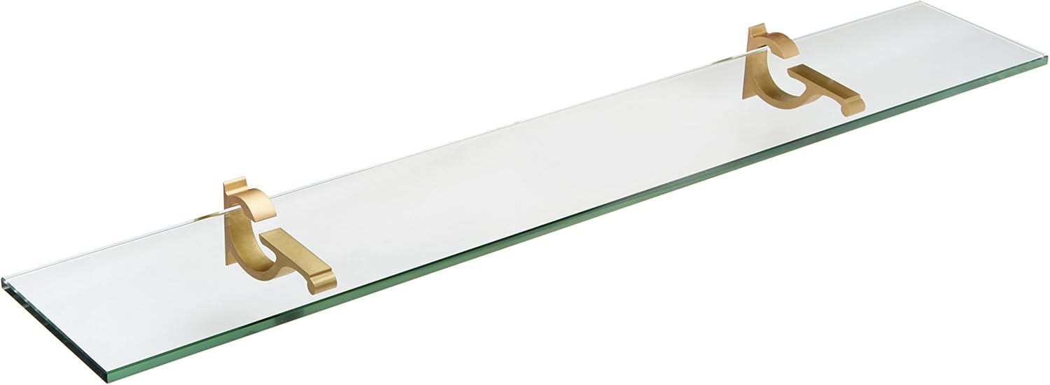 Spancraft Glass Monarch Glass Shelf, 6" x 12"