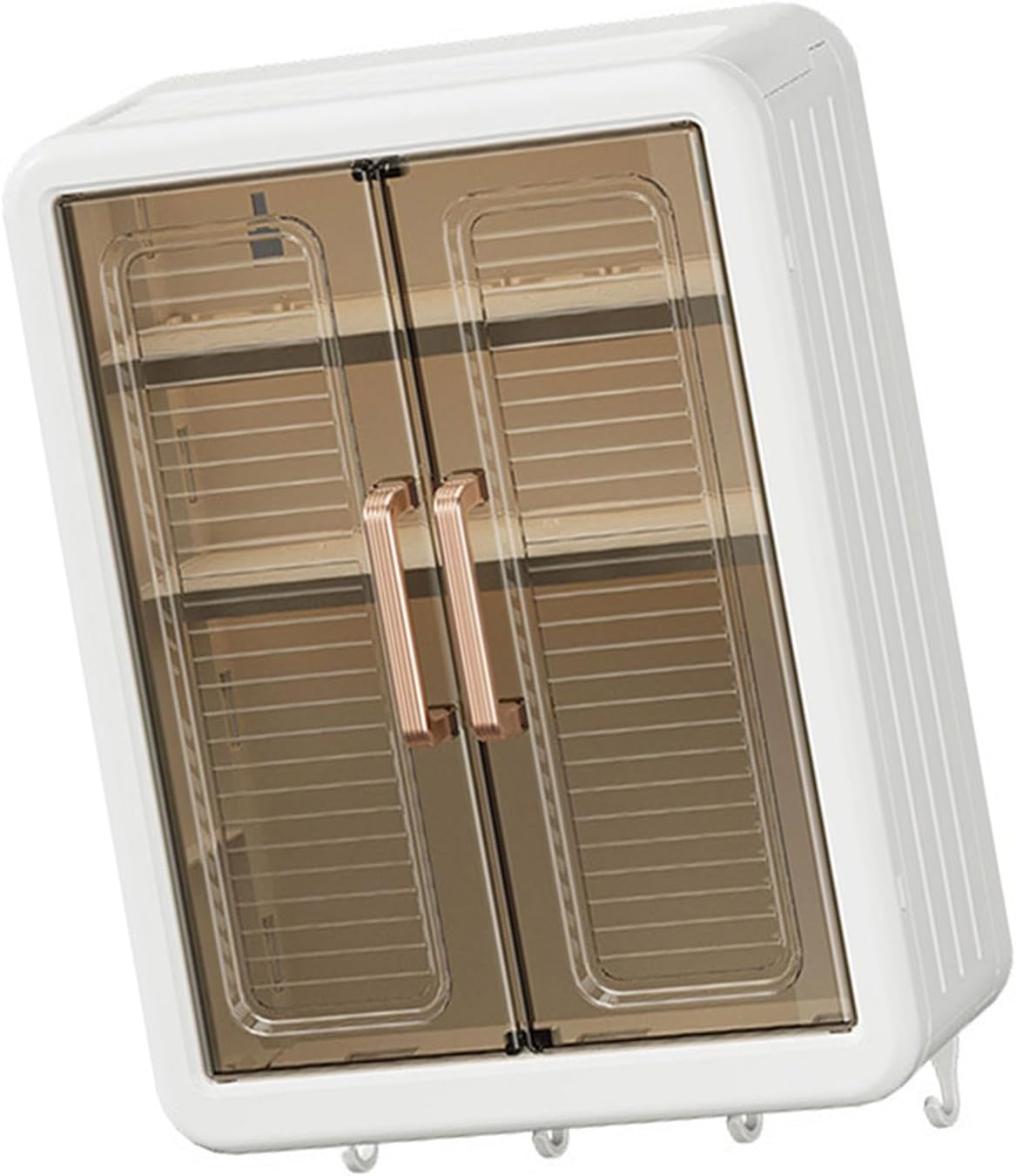 Without Drilling Wall Mounted Makeup Organizers Large Capacity Bathroom Storage Shelf for Cosmetics Skin Care Product