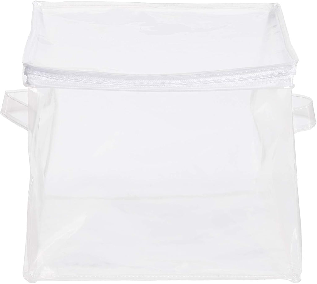 Amazon Basics Clear Zippered Organizers, 3-Pack