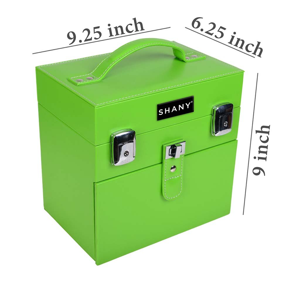 SHANY Color Matters - Makeup Travel Case Nail Accessories Organizer and Makeup Train Case - Makeup Storage Box - Bird of Paradise