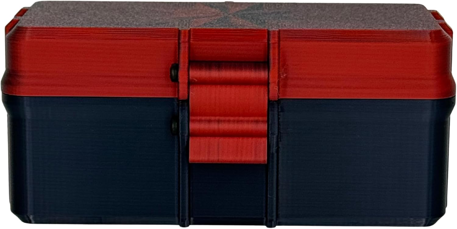 3D Printed Essential Oils Storage Case Compatible with Young Living 5ml Essential Oils - 5ml Bottle Storage Box with 10 Slots - Essential Oil Carrying Case, 16mm Max Diameter, 35mm Max Height