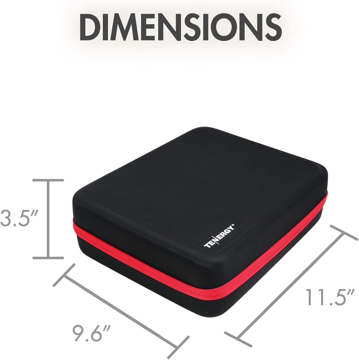 Tenergy Large Battery Organizer Storage Case with Battery Tester, Holds 120 Batteries AA AAA C D 9V (Batteries not Included)
