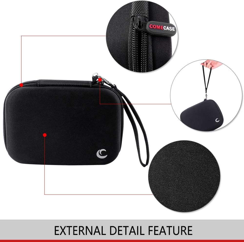 Comecase Hard Battery Organizer Storage Box Carrying Case Bag - Holds 48 Batteries AA [ Not Include Tester and Accessories ]