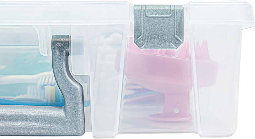 Best Kept Bathroom Cabinet Organizer | Plastic | Hair Product | Baby Bottle Storage | Food Containers | Open Core, 1 Pack