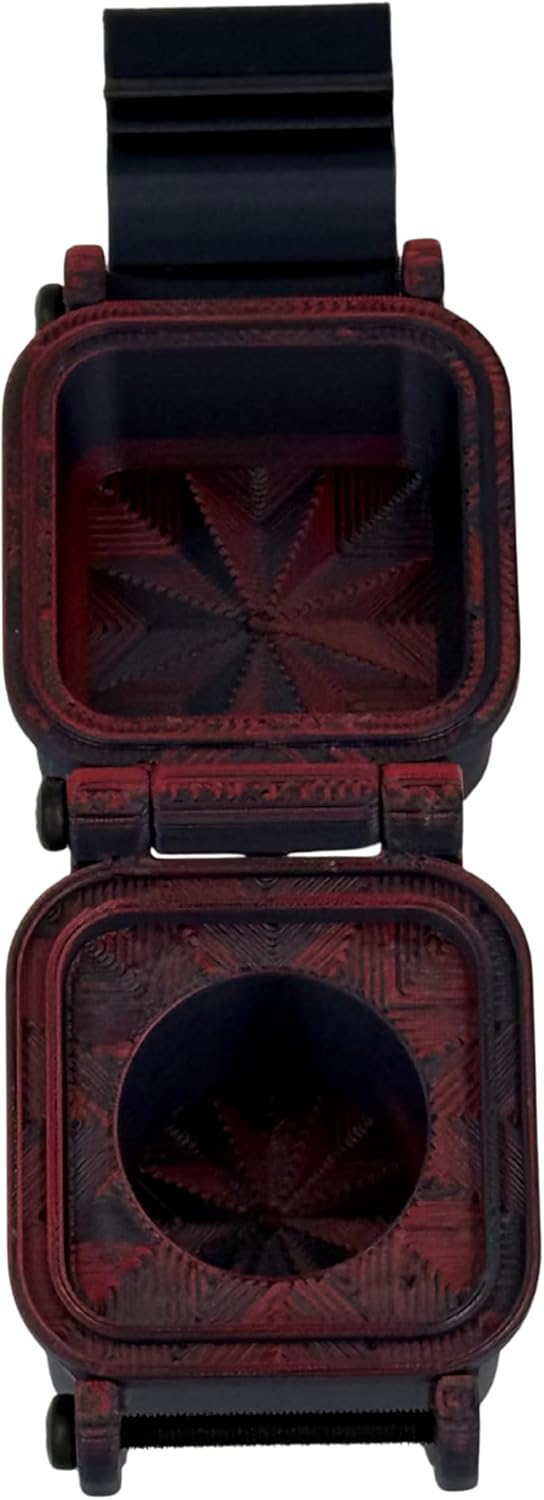 3D Printed Essential Oils Storage Case Compatible with Young Living 5ml Essential Oils - 5ml Bottle Storage Box with 1 Slot - Essential Oil Carrying Case, 16mm Max Diameter, 35mm Max Height