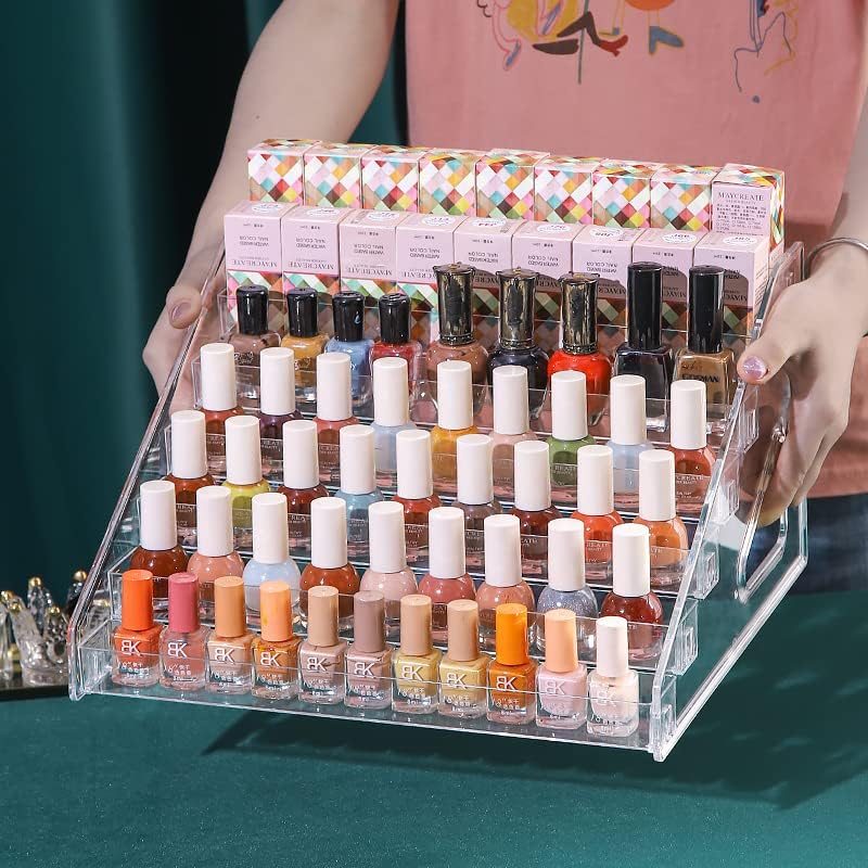 Sunglasses Organizer - Clear Eyeglasses Display - Eyeglasses Storage - Essential Oils Holder- Nail Polish Organizer(3 Layer)