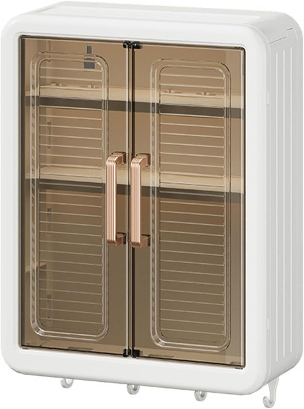 Without Drilling Wall Mounted Makeup Organizers Large Capacity Bathroom Storage Shelf for Cosmetics Skin Care Product