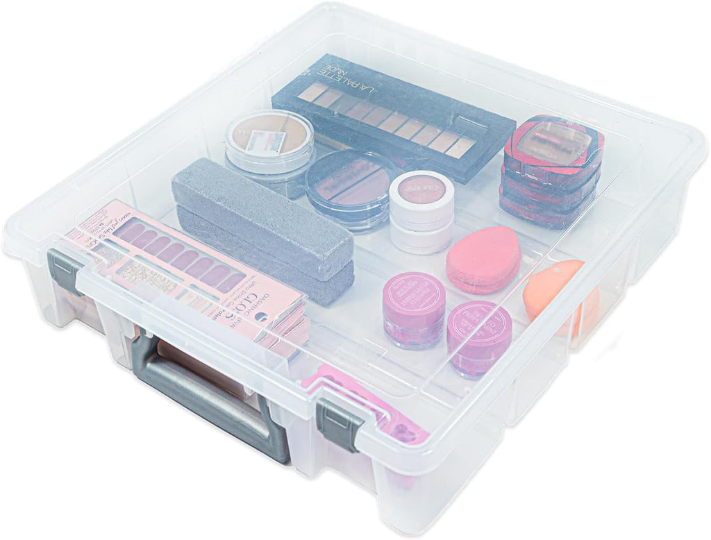 Best Kept Bathroom Cabinet Organizer | Plastic | Hair Product | Baby Bottle Storage | Food Containers | Open Core, 1 Pack