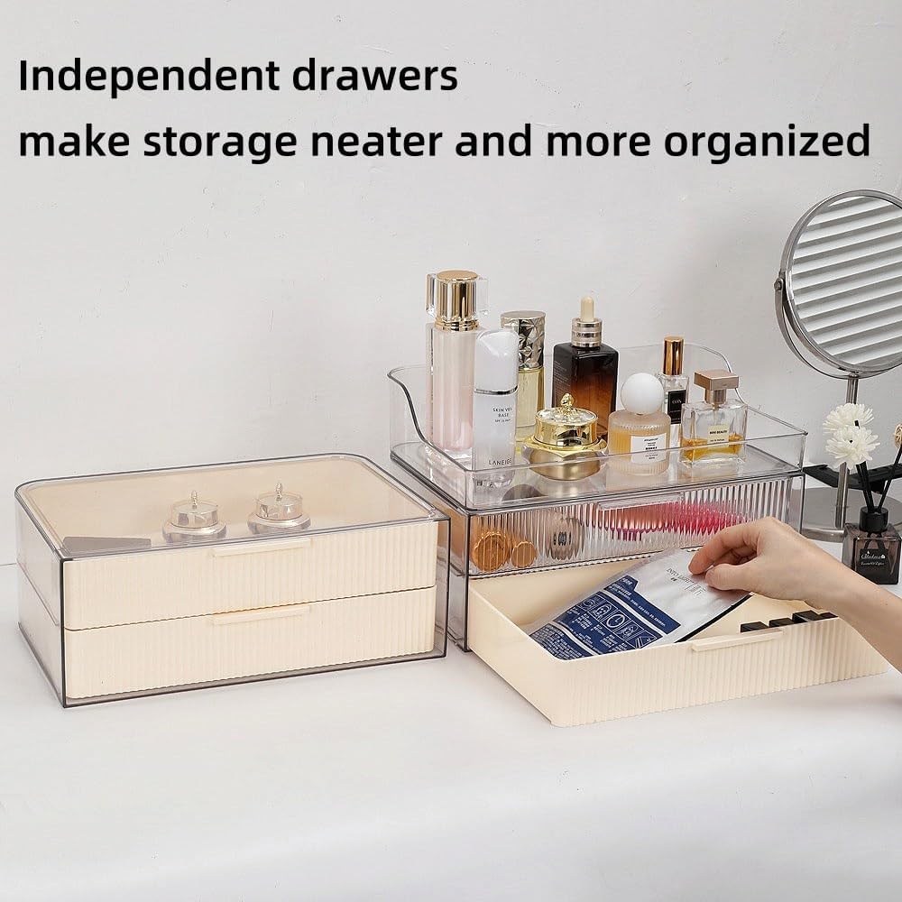 Makeup Organizer Countertop Large Cosmetic Display Cases Cosmetic Organizer Skin care Organizer