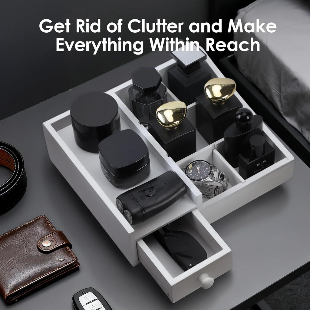 Cologne Organizer For Men,Perfume Organizer,Bathroom Organizers,Coffee Station Organizer,Shelf For Bathroom Counter,Counter Storage,Perfume Stand,Cologne Stand,Organizers for Vanity,Mens Gifts