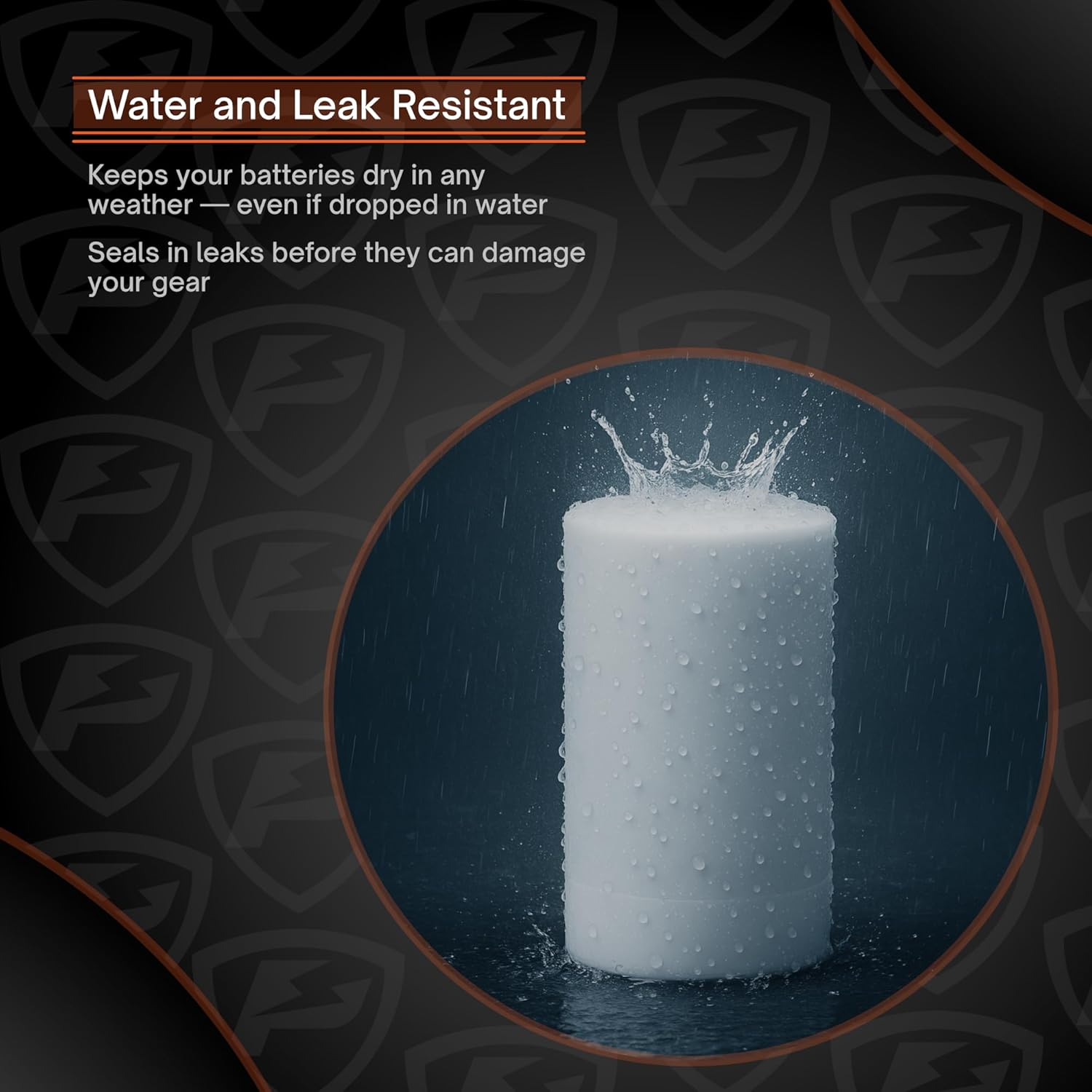 Slimline Coin CR2032 Battery Case, soft durable material - Pack of 2 (Holds 6 Batteries)