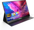 InnoView Portable Monitor, 15.6 Inch FHD 1080P HDMI USB C Second External Monitor for Laptop, Desktop, MacBook, Phones, Tablet, PS5/4, Xbox, Switch, Built-in Speaker with Protective Case