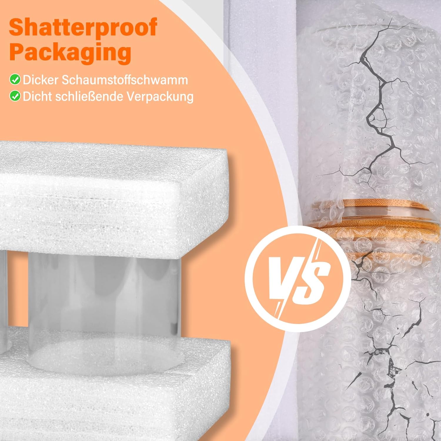 Glass Jars with Bamboo Lids Set of 12,Glass Storage Containers with Airtight Lids Storage Jars Food Storage Containers for Pasta,Flour,Cereal,Sugar,Cookie