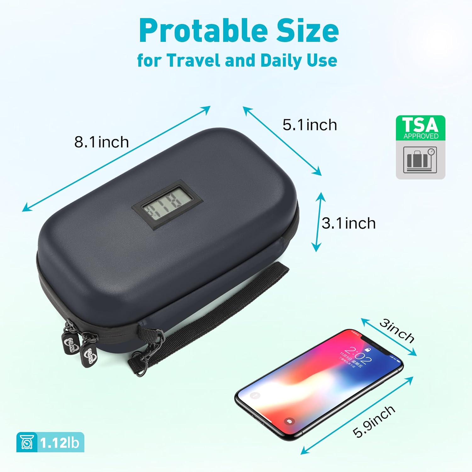 Insulin Cooler Travel Case Diabetic Medication Insulated Cool Organizer with 2 Reusable Ice Packs for Insulin Pen and Other Diabetic Supplies, for the Daily Life and Trip, Pink Color