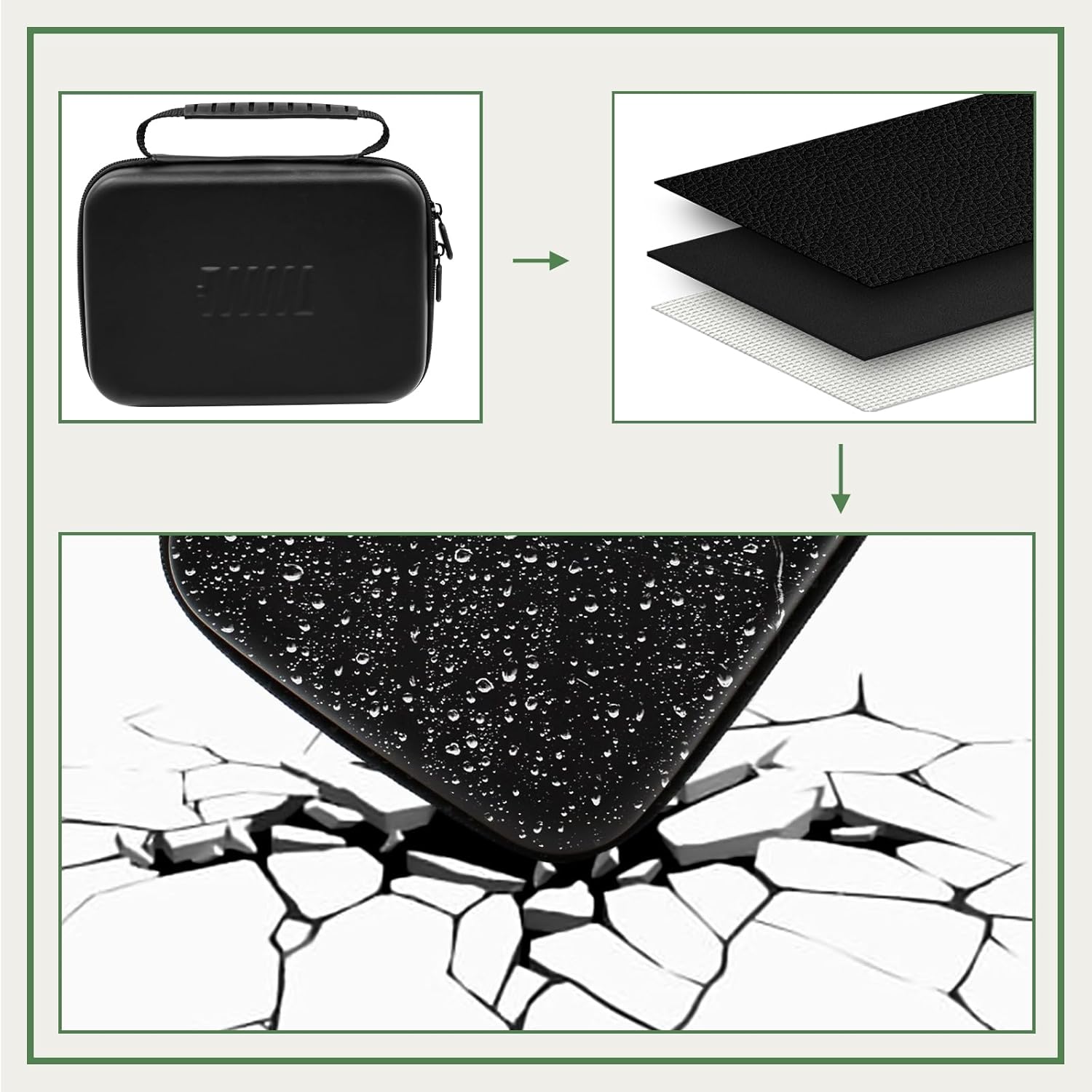 Battery Organizer Storage Case with Tester for AA AAA Button Battery Holder Carrying 3 Batteries Variety Pack 88 Batteries Zipper Mesh Bag (Batteries Not Included)