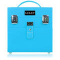 SHANY Color Matters - Makeup Travel Case Nail Accessories Organizer and Makeup Train Case - Makeup Storage Box - Vicious Blue