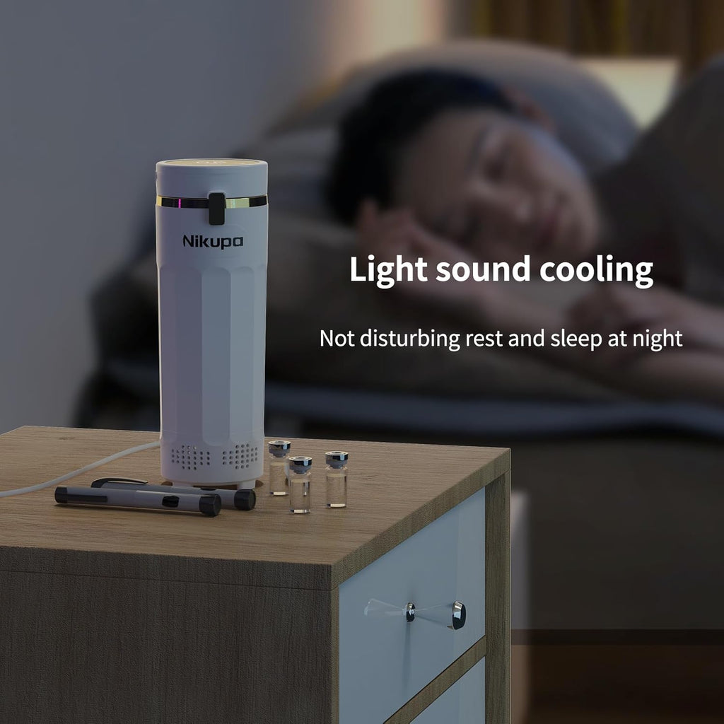 Insulin Cooler Travel Case TSA Approved, Portable Refrigerated Medical Cooler (1–7 Medication Pens), Diabetes Travel Case for Insulin