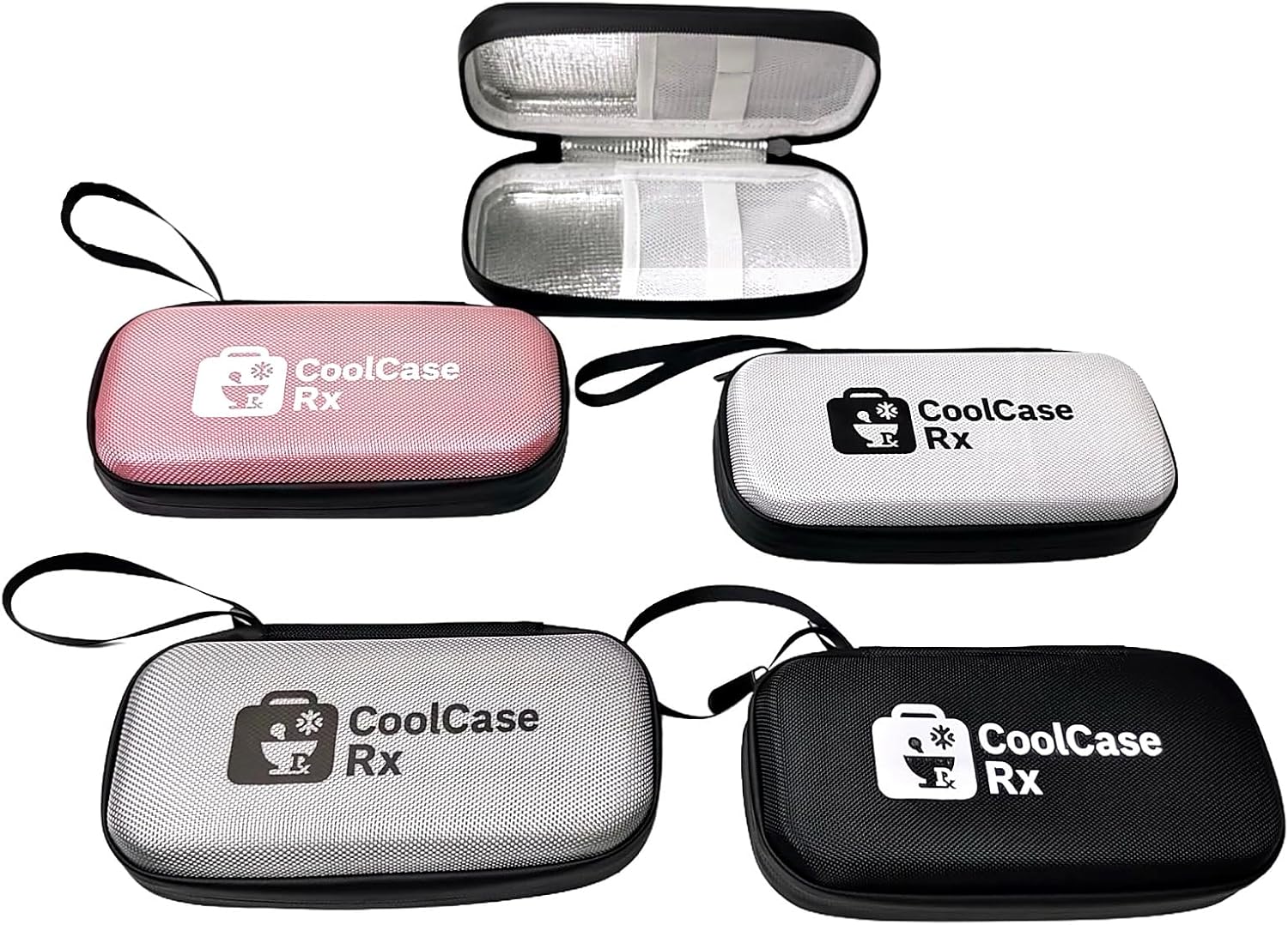 Insulin Cooling Case – Portable Travel Medication Bag with Ice Pack for Diabetes & Temperature-Sensitive Medicine (White)