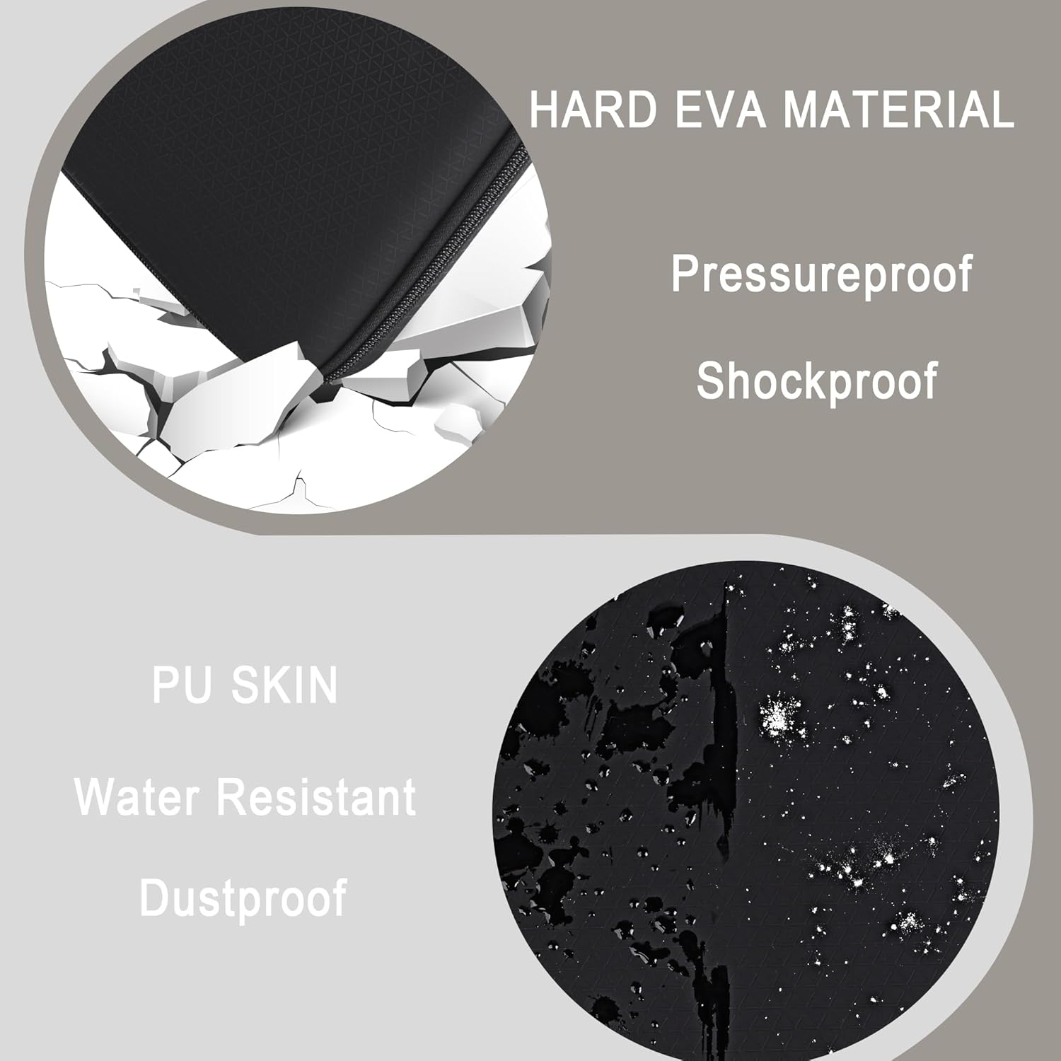 Battery Organizer Storage Case for AA AAA C D 9V, for 7 Batteries Variety Pack 111 Batteries Mesh Bag (Battery Not Included)