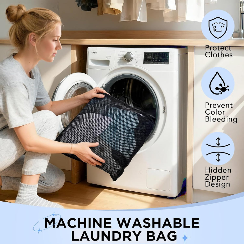 10 Set Compression Packing Cubes for Travel Essentials,Compressible Expandable Packing Cubes for Suitcase,OlarHike Luggage Organizer Bags for Travel,Handy Helper for Organizing Clothes(Black)