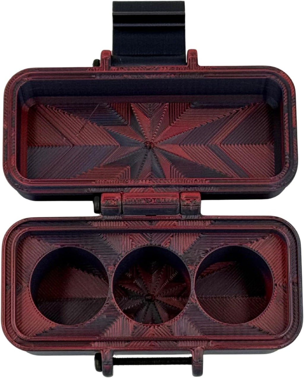 3D Printed Essential Oils Storage Case Compatible with Young Living 5ml Essential Oils - 5ml Bottle Storage Box with 3 Slots - Essential Oil Carrying Case, 16mm Max Diameter, 35mm Max Height