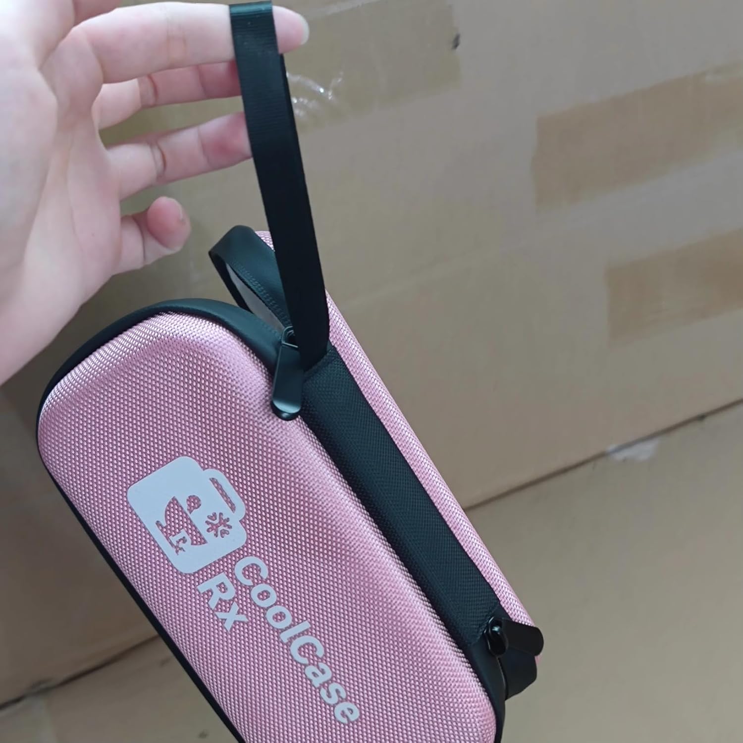 Insulin Cooling Case – Portable Travel Medication Bag with Ice Pack for Diabetes & Temperature-Sensitive Medicine (Pink)