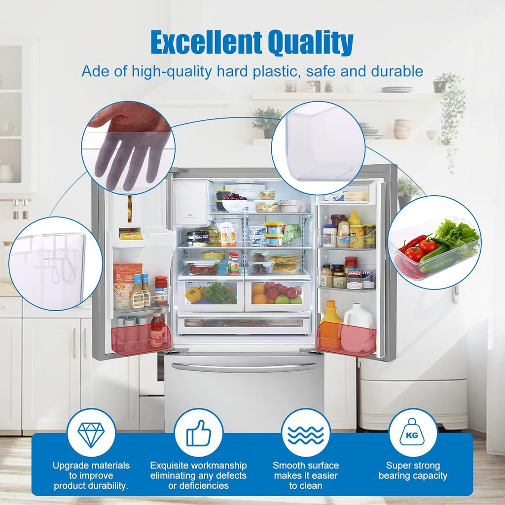 5304512643 Bin-Door Compatible with Electrolux Frigidaire FGHB2868TF4 LGHB2869TD1 Fridge Door Shelf. 5304512643 Refrigerator Door Bin Replace AP6285984 4584756 EAP12365180 PS12365180 Shelf Bin