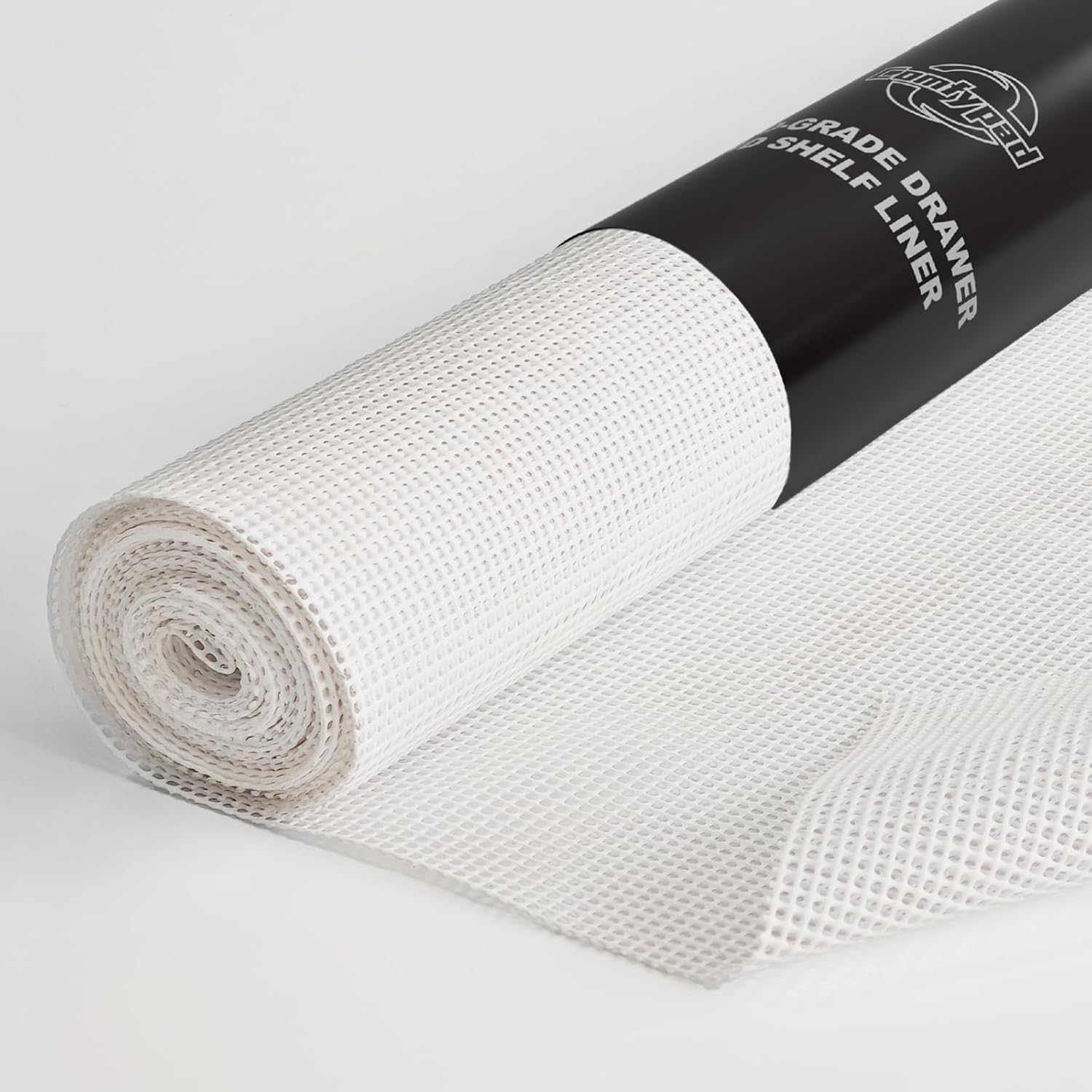 Silicone Non-Slip Shelf Liner - 1 x 12 FT - Drawer Liner, Durable Grip Liner for Kitchen Cabinets, Fridges, Desks