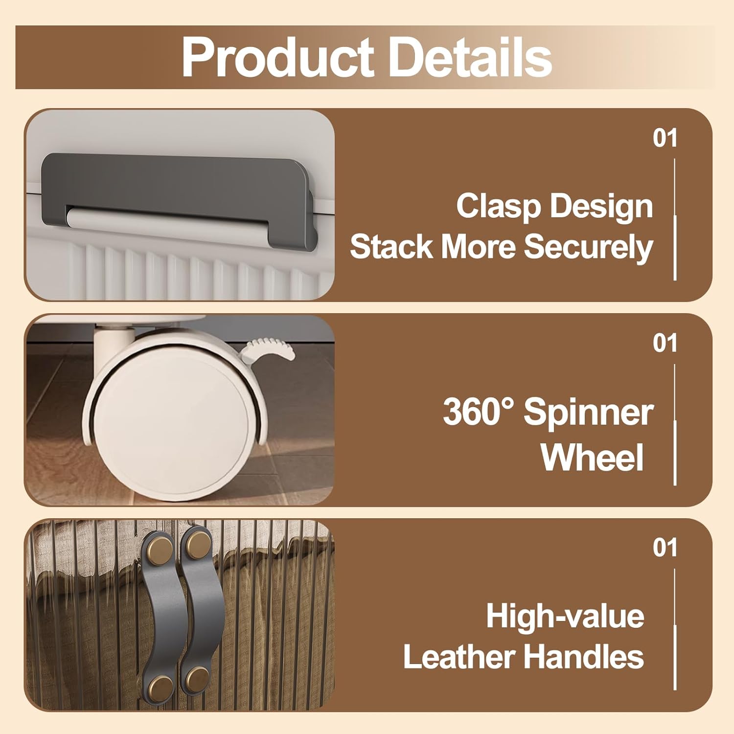 SAILUN 87Gal/348Qt Stackable Storage Bins Folding Collapsible Storage Bins with Lid, Closet Organizers and Storage, Grey 26" W x 17" D x 43.7" H