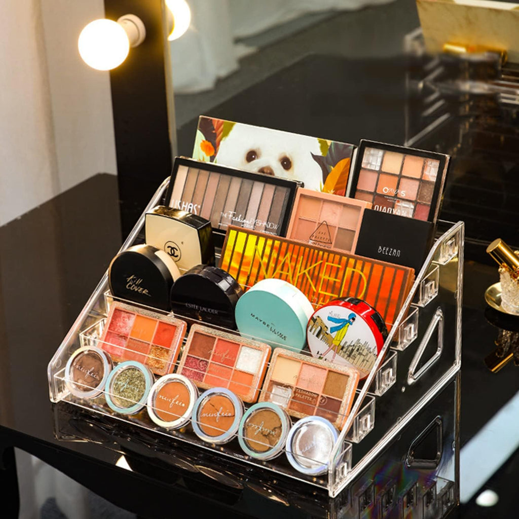 Nail Polish Organizer - Sunglasses Organizer - Clear Eyeglasses Display - Eyeglasses Storage - Essential Oils Holder(6 layer)