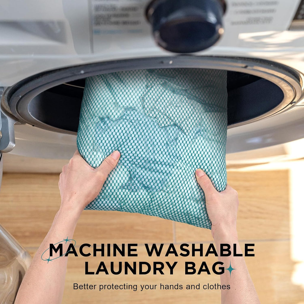 10 Set Compression Packing Cubes for Travel Essentials,Compressible Expandable Packing Cubes for Suitcase,OlarHike Luggage Organizer Bags,Handy Helper for Organizing Clothes(Dark Blue Green)