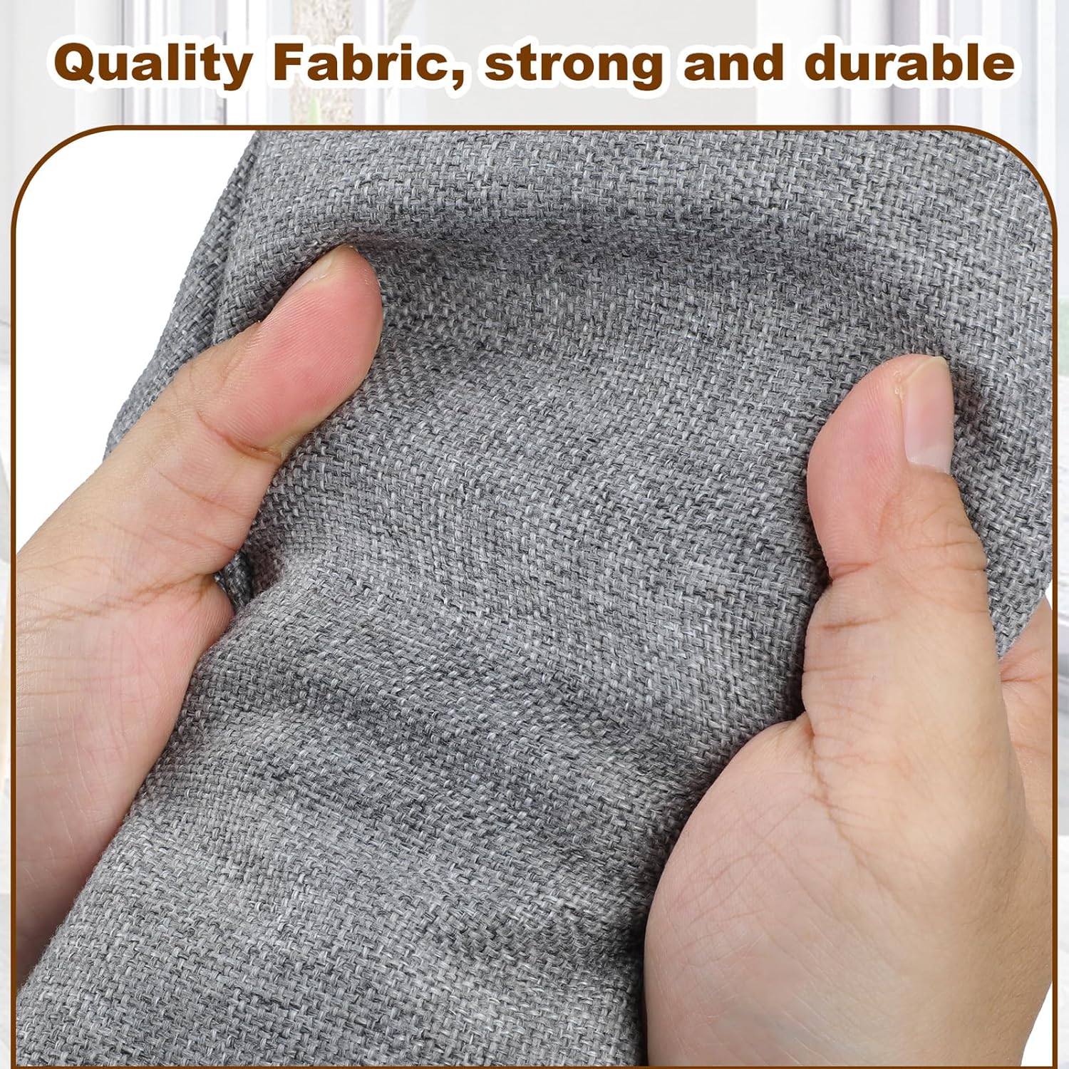 75 Quarts Extra Large Decorative Storage Bins with Lids, 1 Pack Gray Collapsible Storage Bins with Lids, Stackable Storage Bins Decorative Box Storage With Lid Extra Large