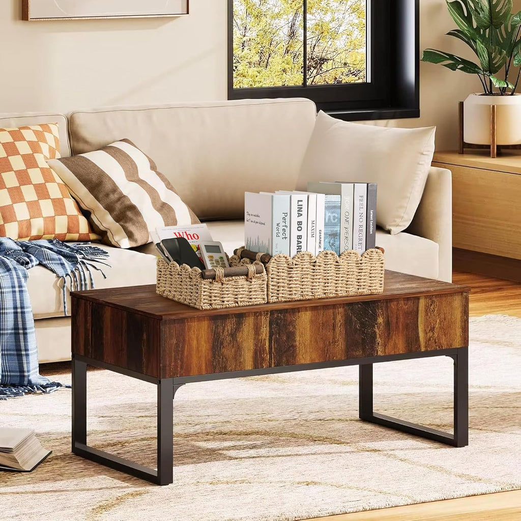 Storage Basket Wicker Baskets for Organizing Toilet Paper Storage Basket for Toilet Tank Top,Beige